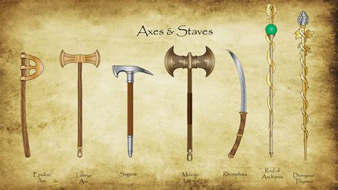 best weapons in greek mythology.